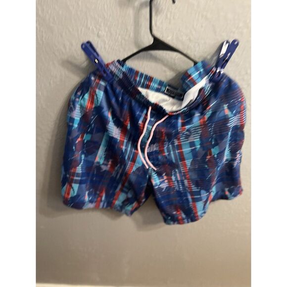 Club‎ Room Men's Tropicsl Red White Swim Trunks XL - Picture 5 of 7